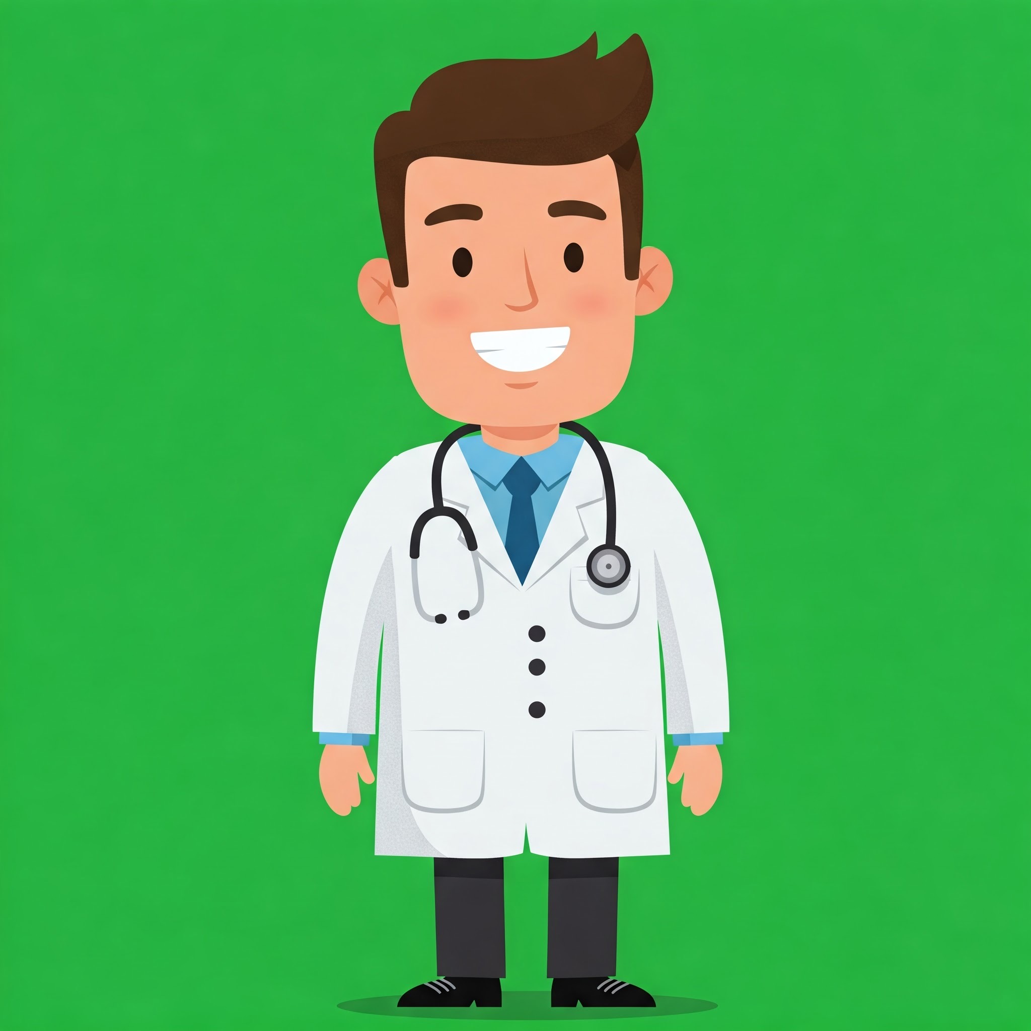 photo of Confident Doctor in Professional Attire